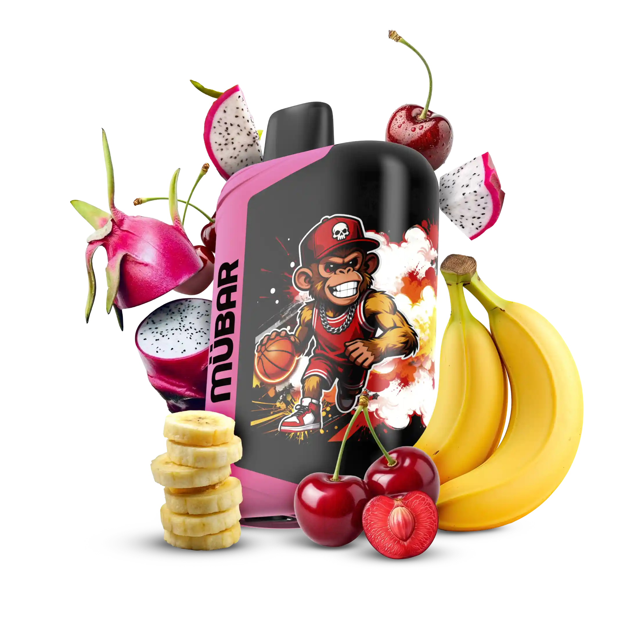 DRAGON FRUIT BANANA CHERRY